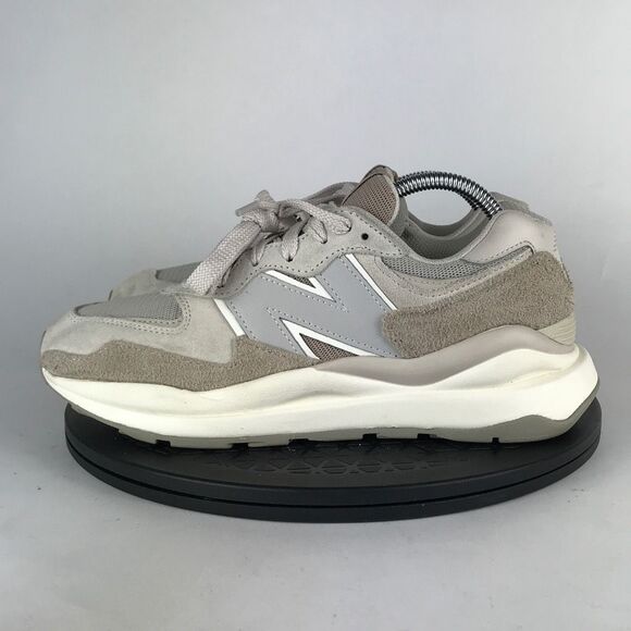 New Balance 57/40 Ivory Brown Moonbeam Suede M5740PSI Men’s Size 8 - Picture 6 of 10